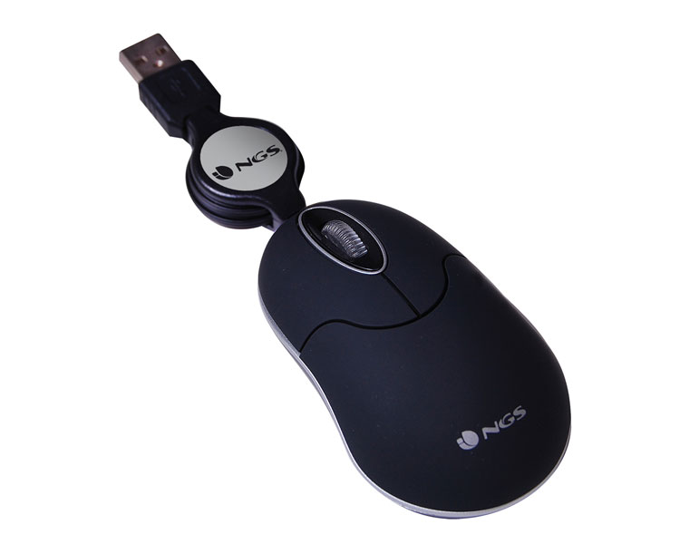 MOUSE NOTEBOOK OPTICO RETRACTIL SIN BLACK NGS