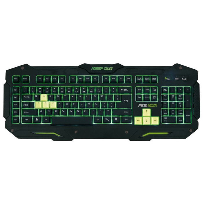 KEEPOUT GAMING TECLADO F89S