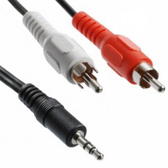 CBL AUDIO STEREO MINIJACK 3.5M A RCA 2 - Ver los detalles del producto