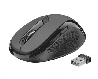 RATON OPTICO WIRELESS CON SELECTOR DPI ZIVA BLACK TRUST - Ver los detalles del producto