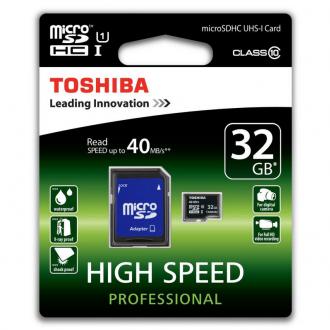 MICRO SD TOSHIBA 32GB CLASE 10 - Ver los detalles del producto