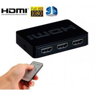 HDMI SWITCH 3 EN 1 CON MANDO - Ver los detalles del producto